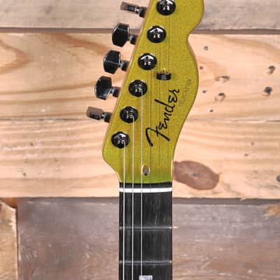 Fender 75th Anniversary American Ultra II Telecaster Electric Guitar Liquid Gold w/ Case image 6