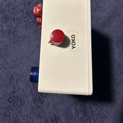 Jext Telez White Pedal V2 2017 - 2019 - White with Red Knobs image 2
