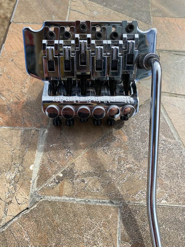 Unbranded Licensed under Floyd Rose trem - Chrome image 1
