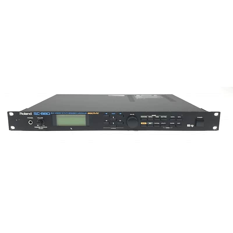 Roland SC-880 64-Voice Rackmount Synthesizer Module | Reverb