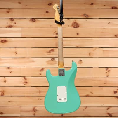 Fender Custom Shop 1959 Stratocaster Journeyman Relic - Super Faded Aged Sea Foam Green - CZ582131 - PLEK'd image 9