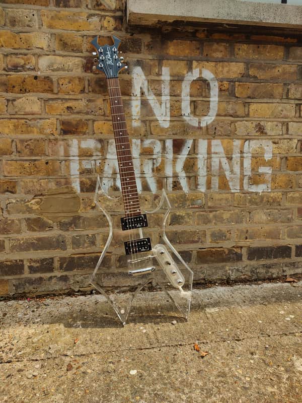 BC Rich  Warlock, Acrylic Series, rare, UK image 1