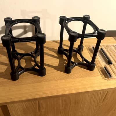 IsoAcoustics ISO-155 Medium Studio Monitor Isolation Stands (Pair) 2017 - Present - Black image 7