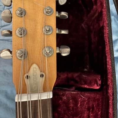 Dobro Custom Octave Mandolin early 70s - brass and chrome with wood neck image 5