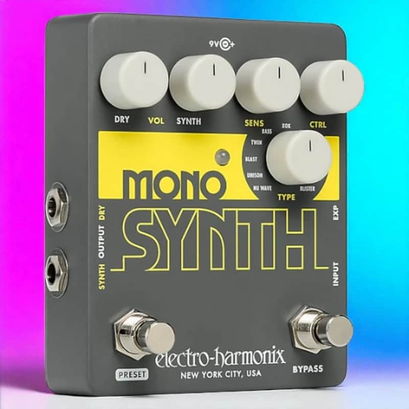 Electro-Harmonix Mono Synth Guitar Monophonic Synthesizer, GUIT MONO SYN image 1