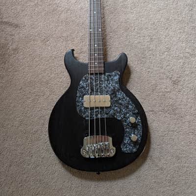 Gibson Les Paul Junior Tribute DC Bass Worn Ebony with Upgrades image 1
