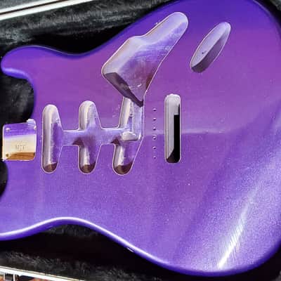 MJT VTS Stratocaster® style Body Deep Purple Nitro image 5