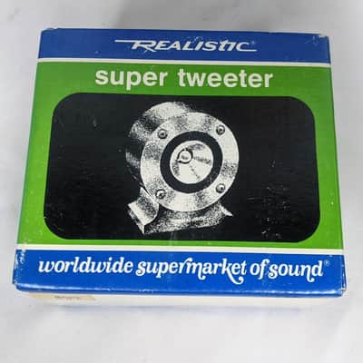 Vintage Radio Shack Realistic 50 Watt Super Tweeter 40-1310A NOS New image 3