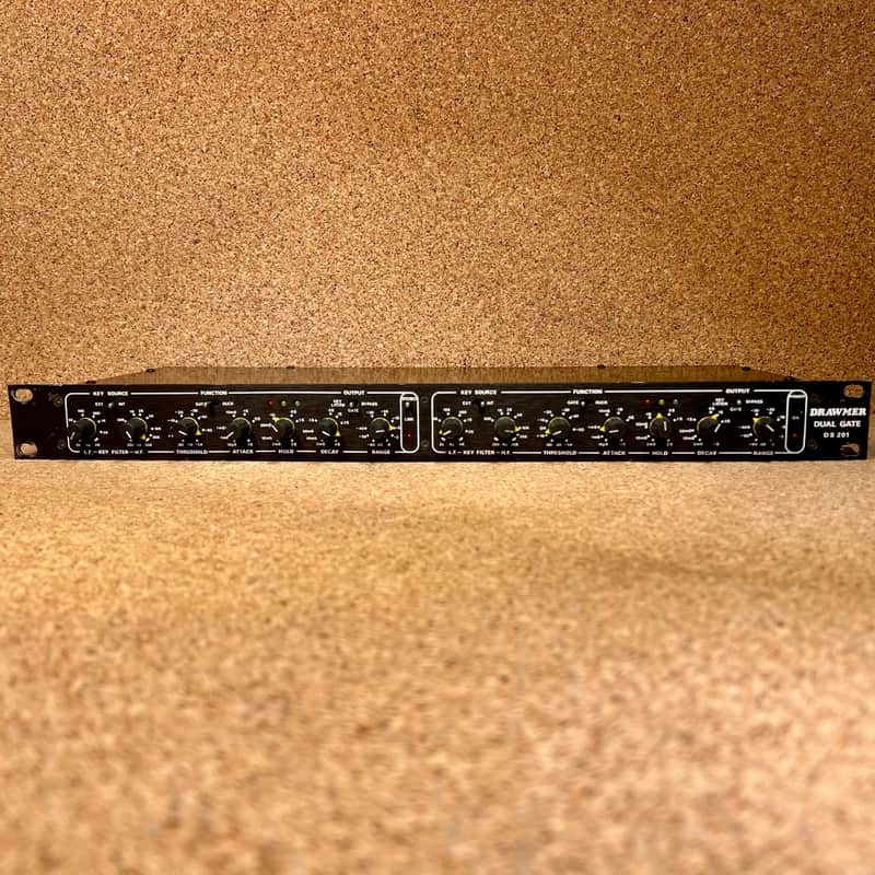 Drawmer DS201 Dual Gate – All voltages supported – XLR version – Serviced – Warranty image 1
