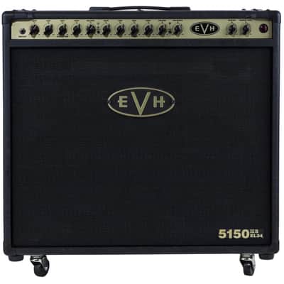 EVH 5150III EL34 Guitar Combo Amplifier (50 Watts, 2x12"), Black image 1