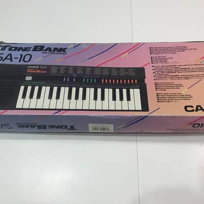 Casio SA-10 Mini Synthesizer (Box and Instructions) 1982-1988 Black image 4