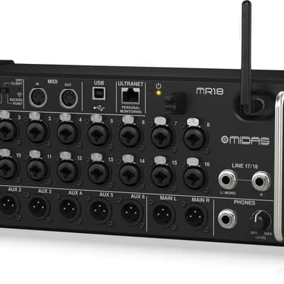 Midas MR18 Digital Stagebox Mixer for iPad/Android Tablets with Midas PRO Preamps and Multi-Channel USB Audio Interface image 10