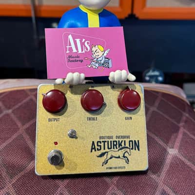Atomic Fart Effects  ASTURKLON BOUTIQUE OVERDRIVE ( Hand Made Point to Point)  2026  - GOLD RELIC image 11