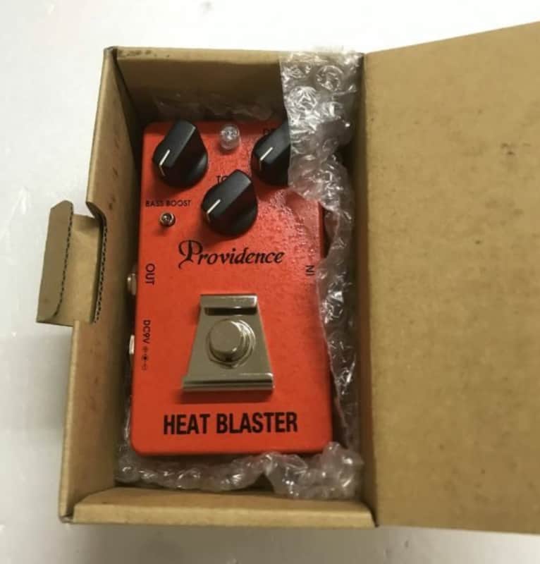 Providence Providence Heat Blaster Distortion HBL-4 effects pedal w/ Original box & paperwork image 1