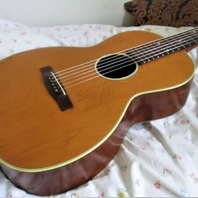 Framus Zenith Josh White 1957 skiffle jazz blues 4/4 folk large parlor guitar new set-up image 3