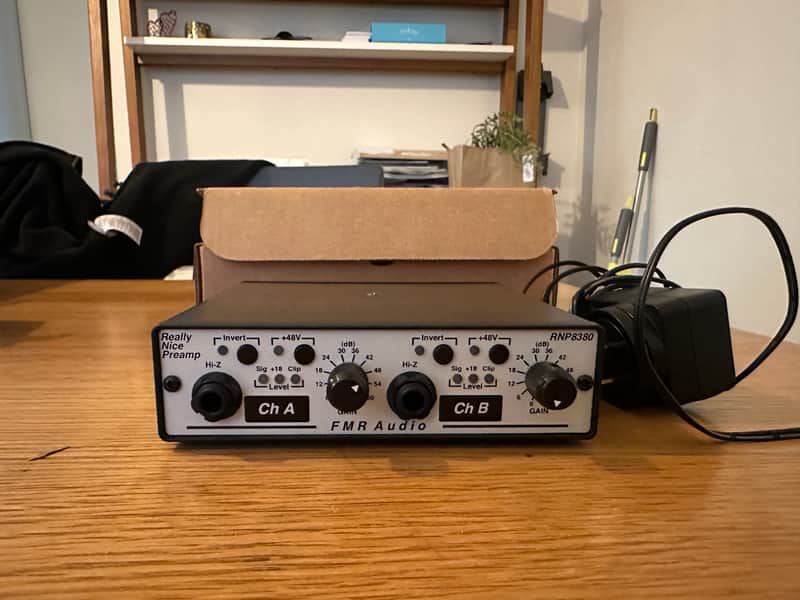 FMR Audio Really Nice Preamp RNP 8380 2000s - White image 1