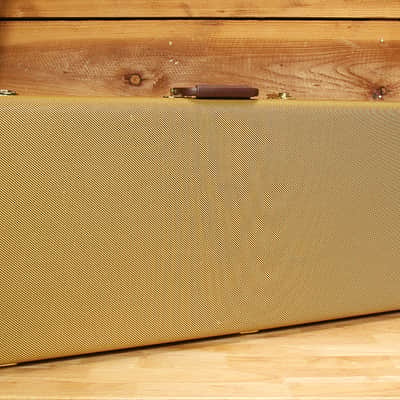 FENDER TWEED Hard Shell Guitar CASE Stratocaster & Telecaster Strat Tele Nice! image 5