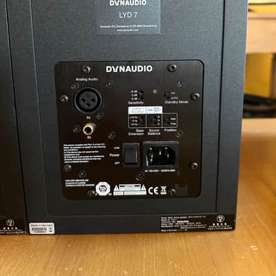 Dynaudio LYD 7 Active Nearfield Studio Monitor (Pair) 2016 - 2019 - Black image 4