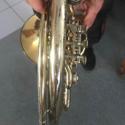 C.G. CONN 6D Double French Horn w/ 1 Conn 3 mouth pieces, B & H mute, Case + Accessories. Sale Benefits Music Education Non Profit! image 12