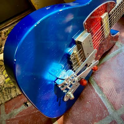 Waterslide Guitars T-Style Coodercaster  2021 Lake Placid Blue image 4