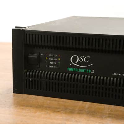 QSC PowerLight 6.0 II 2-channel Power Amplifier CG011TW image 4