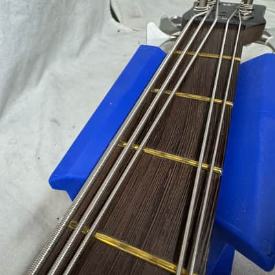Warwick Pro Series Teambuilt GPS1485 07PA ASH FR Corvette $$ Double Buck 5-string Bass with COA + Gig Bag 2022 - French Violet Transparent Satin image 20