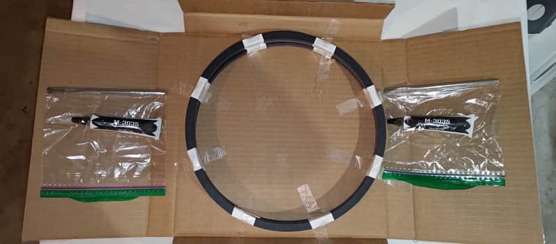 12" speaker Repair kit - Surround + Glue image 1