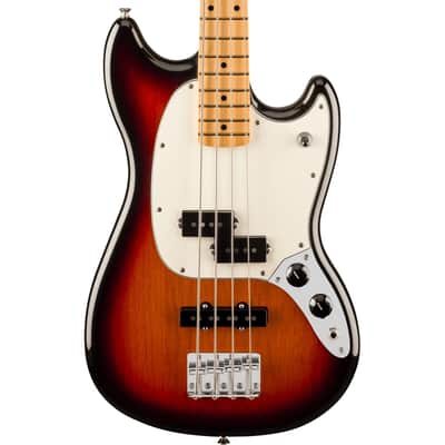 Fender Player II Mustang Bass PJ 3-Colour Sunburst image 1