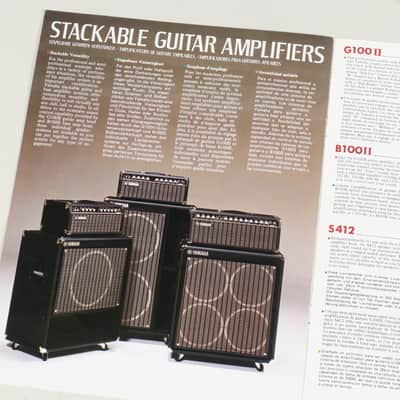Yamaha guitar & bass amplifiers brochure (G-, B-, S- series) image 4