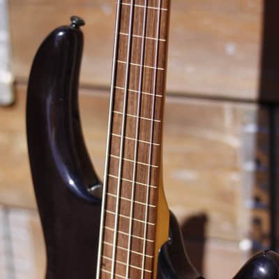 Dean Edge-4FL Fretless - Transparent Black image 6