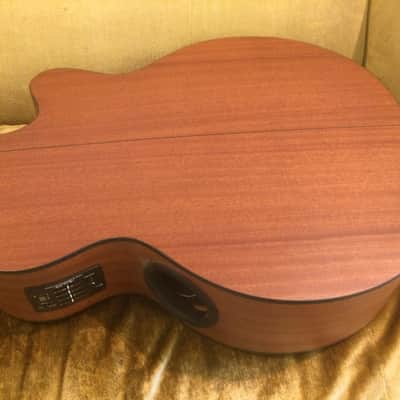 Boulder Creek Left Handed EBR3-N4L 4 String Fretted Electric Bass Guitar - With Bag image 7
