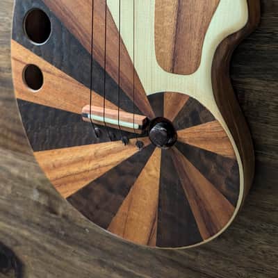 Rays Rootworks Electric acoustic Slimline concert ukulele 2026 - Oil image 19