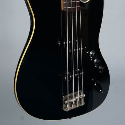 Fender Japan AJB Aerodyne Jazz Bass MIJ 2008 - Black image 2