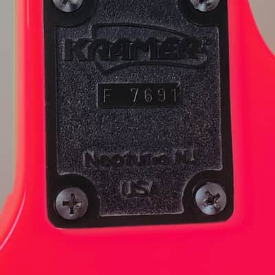 Kramer American Sustainer- The Finest to be Found! 1987 - Hot Pink image 8