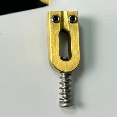 Brass Guitar Bridge Saddles 10.5mm Electric Guitar Brass Saddles for Strat Stratocaster Tele Telecaster 6 String Guitar Tremolo Bridge Saddles (I-shaped) image 4