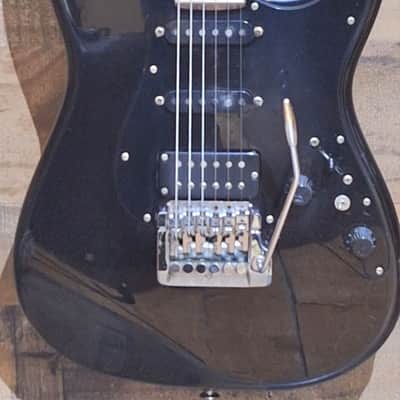 1985 Fender MIJ Contemporary Series Stratocaster Deluxe HSS - Black - image 3