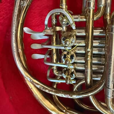 C. G. Conn 6D Double French horn. Made in USA image 8