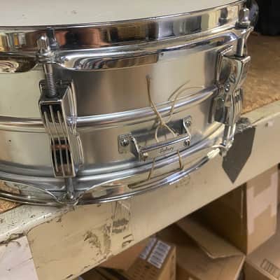 1967 Ludwig Acrolite Snare Drum Kit 14" x 5" with Case and Stand image 9