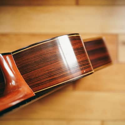 1970s Ryoji Matsuoka M40 – Handcrafted in Japan| Solid Top | Low Action | Vintage Classical Tone image 15