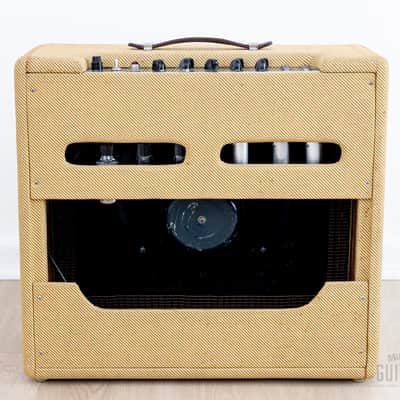 1959 Fender Tremolux Tweed Vintage Tube Amp 5G9 Circuit w/ Jensen P12P Alnico, Serviced image 8