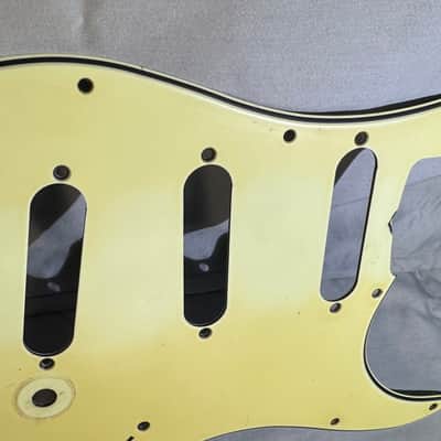 Fender Stratocaster Pickguard Super Relic / Aged Strat 59 thru 62 Mint Green AVRI 60's 11 hole image 7