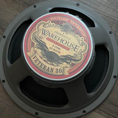 Warehouse Guitar Speakers WGS 12" Veteran 30 8 Ohm 60 Watt image 1