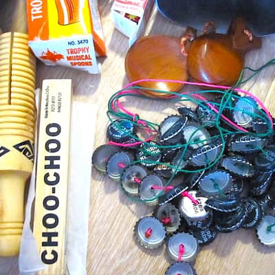 Percussion Instruments Lot image 3