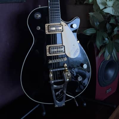 Gretsch G6128TEE-B - Upgrades, Callaham, Faber, & More, Elliot Easton Signature Model, Bigsby B7, Black image 7