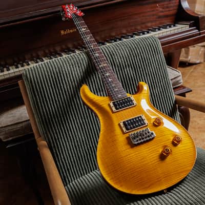PRS Custom 24 10-Top 2006 - Vintage Yellow image 9