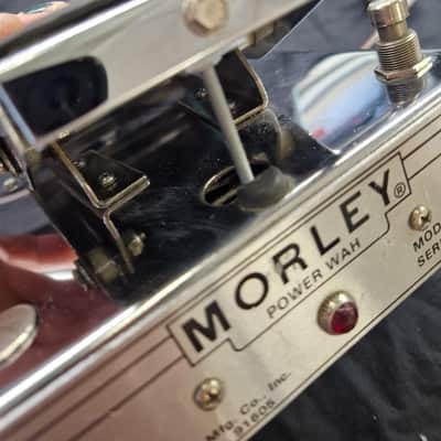 Morley Power Wah PWO 1970s - Silver image 8