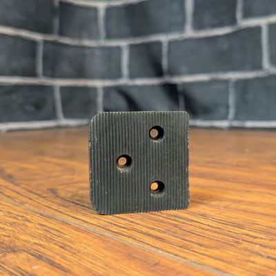 Slingerland Tempo King Bass Drum Pedal Rubber Plate Base – 1960s Vintage – Original USA‑Made Mid‑Century Hardware image 9