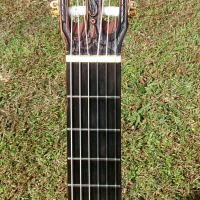 1980 Kazuo Yairi YC-50 AMAZING RAMIREZ STYLE Classical Concert Guitar+Hard Case plus more extras image 8