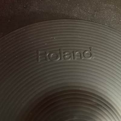 Roland CY-12 R/C V-Cymbal 12" Ride/Crash Pad 2010s - Black image 2