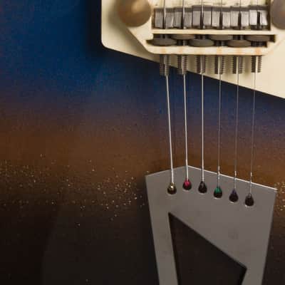 Wandre  Avalon Rock Oval Solid Body Electric Guitar,  c. 1963, original chipboard soft shell case. image 16